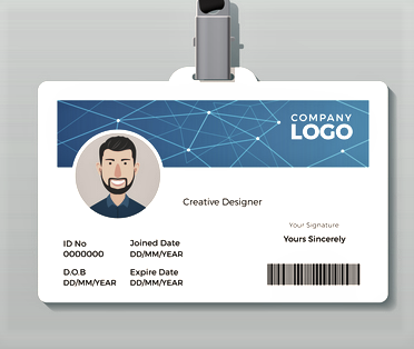 What information should ID badges have?