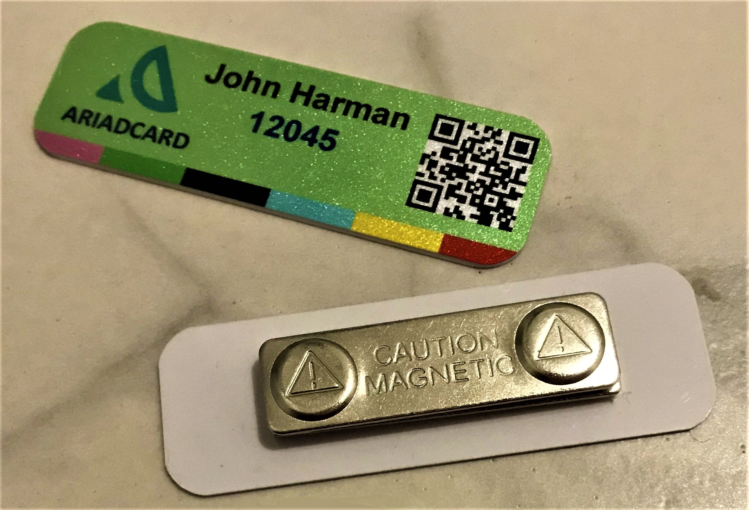 Advantages of using recyclable PVC  name badges