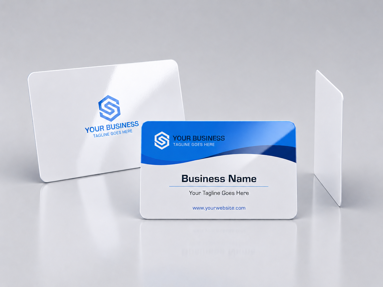 Plastic Budget Business Cards