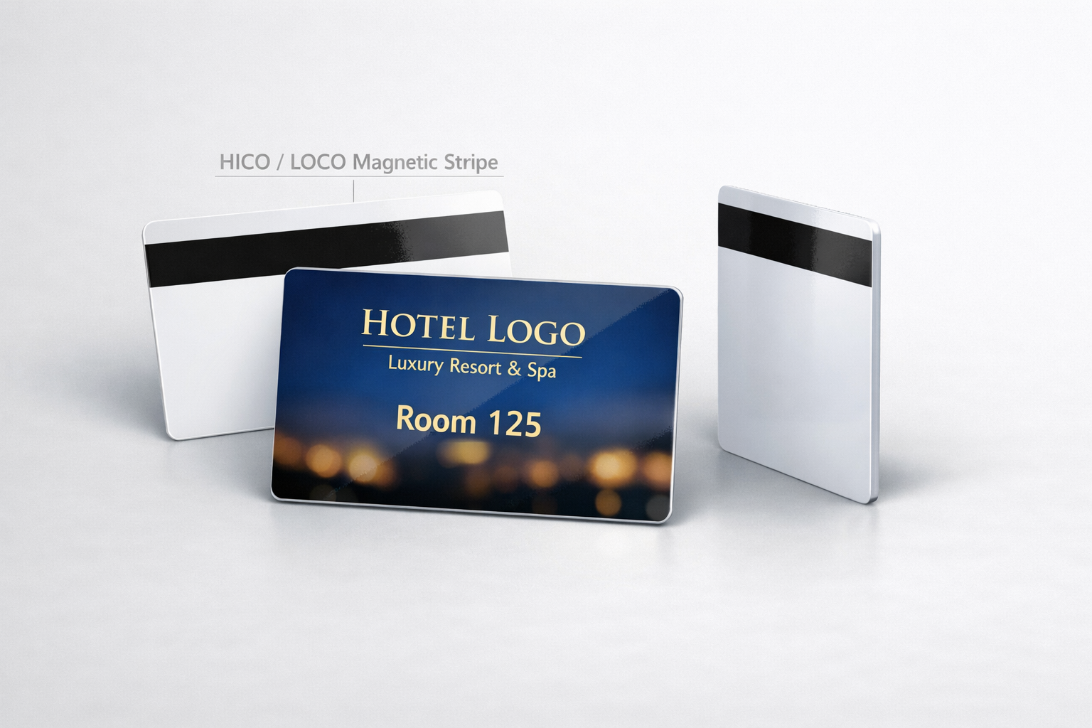 Plastic Hotel Key Cards
